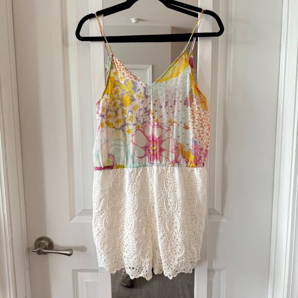 Zimmermann Whisper Spliced Floral Print Romper Size 2 - Picture 5 of 5